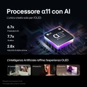 LG TV 97 pollici LG OLED evo AI G4 4K Smart TV 2024, OLED97G45LW
